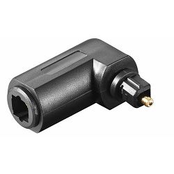 Adapter TOSLINK m-ž, kutni 90