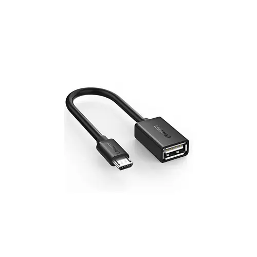 Adapter UGREEN, Micro USB (M) na USB 2.0 A (Ž) OTG, crni