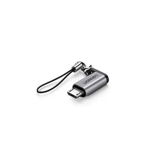 Adapter UGREEN, Micro USB (M) na USB-C (Ž), sivi