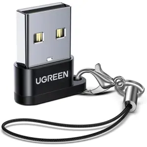 Adapter UGREEN USB-A (M) na USB-C (Ž) crni