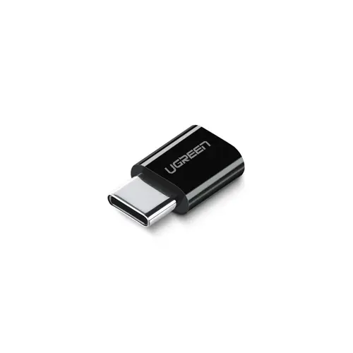 Adapter UGREEN, USB-C na Micro USB, OTG, crni