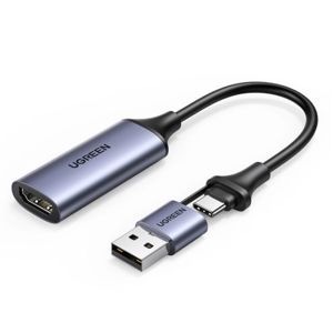 Adapter USB na USB-C/A UGREEN (USB 1080p HDMI na USB-C/A adapter za hvatanje slike)