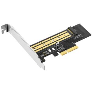 Adapter za M.2 PCIe NVME na PCIe 3.0 UGREEN, model M.2 PCIe NVME to PCIe 3.0 x4 x8 x16 adapter - box (kompatibilan s x4 x8 x16 PCIe slotom)