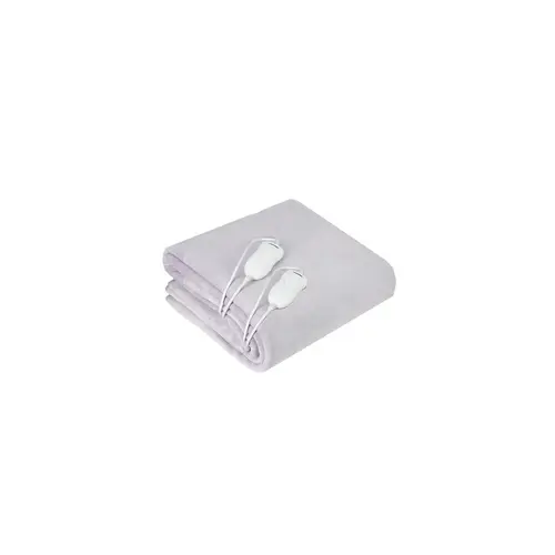 Adler AD 7426 electric blanket Electric bed warmer 60 W Grey Fleece,Polyester