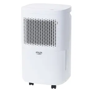 Adler | Air Dehumidifier | AD 7917 | Power 200 W | Suitable for rooms up to 60 m3 | Suitable for rooms up to  m2 | Water tank capacity 2.2 L | White