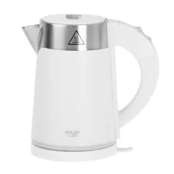 Kuhalo za vodu ADLER AD1372W (0.6 L, bijela)