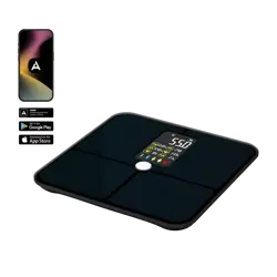 AENO Smart Body scales BS2S, 16 body metrics, up to 180kg, colorful display