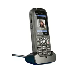 Telefon AGFEO DECT 75 IP (bežični, IP65, crni, TFT, 250 unosa)
