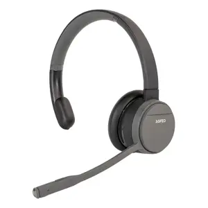 AGFEO Infinity Mono Headset Wireless Head-band Office/Call center Bluetooth Black