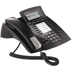 IP telefon AGFEO ST 22 (Žična slušalica, Stolni/Zidni, 2 linije, 1000 unosa, crna)