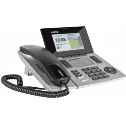 IP telefon AGFEO ST 56 (Žična slušalica, 5000 unosa, LCD, Plava)