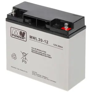AGM Battery MWL 20-12 12V 20Ah Int. Warranty