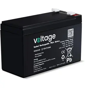 AGM Battery Voltage 12V 9Ah VE12-9.0 (Lifespan 6-9 years)
