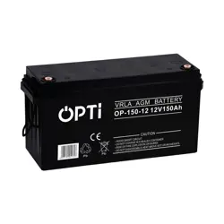 Baterija VOLT POLSKA AGM OPTI 12V 150 AH VRLA (12V, 150Ah, VRLA tehnologija)