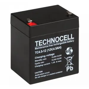 AGM TECHNOCELL TC series battery 12V 4.5Ah