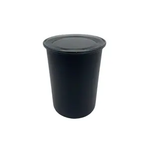 Airscape stainless steel aroma container medium, black matt