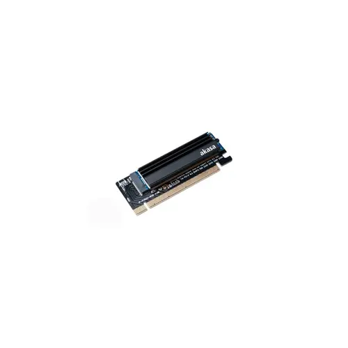 Adapter za M.2 PCIe AKASA - Model s hladnjakom (Crna boja)