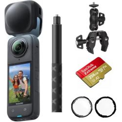 Akcijska kamera INSTA360 X4 Motorcycle Bundle