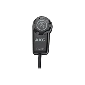 AKG C411 L Black Guitar microphone