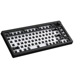 AKKO 5075S RGB QMK Barebone, ISO Layout - dark knight