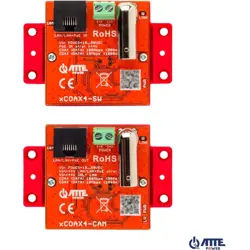 Aktivni konverteri za Ethernet i PoE prijenos ATTE xCOAX4-SET (set od 4, PoE podrška)