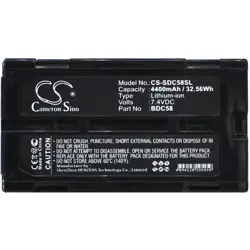 Akumulator SOKKIA BDC-58/70 (7,4V4400mAh Li-Ion)