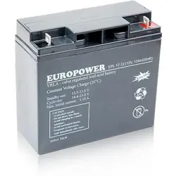 Akumulatorska Baterija EUROPOWER EPL Series 12V 17Ah (Radni vijek 15 godina)