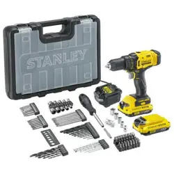 Akumulatorski odvijač STANLEY V20 SFMCD700D2A (s koferom, +80 dodataka)