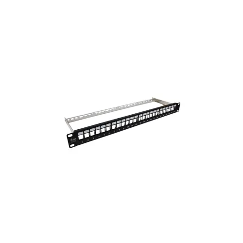 Patch panel ALAN PK020 1U (crna boja)