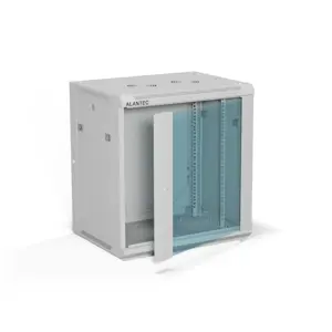 ALANTEC 19" 12U 600x450 wall-mounted cabinet, grey