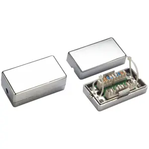 Alantec WTM07 network junction box Cat5e Silver