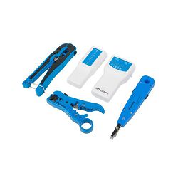 Alat za stezanje kabela LANBERG NT-0302 Tool set višebojni