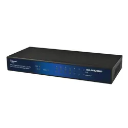 Mrežni switch ALLNET ALL-SG8208PD (Gigabit Ethernet (10/100/1000) - Puni dupleks - Power over Ethernet (PoE))