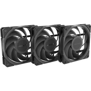 Alpenföhn 120 Jetstream PWM Fan - 3-Pack, Black