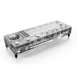 Ploča za distribuciju ALPHACOOL Core Distro Plate 360 mm Right VPP/D5 (ARGB - Akrilik)