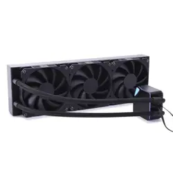 Alphacool T38 Processor Liquid cooling kit 12 cm Black