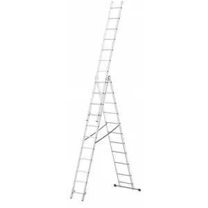 Aluminium ladder 3x14 steps