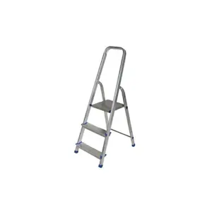 Aluminum Ladder, Free-standing, 3 steps