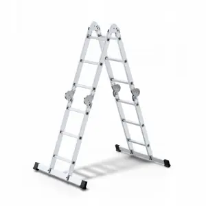 Aluminum multifunction ladder 4x3