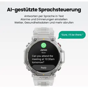 Amazfit t-rex 3 smartwatch, gray