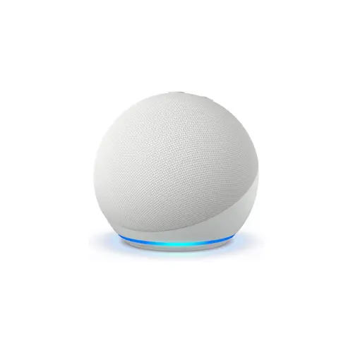 Pametni zvučnik AMAZON Echo Dot 5 (Bijela boja, Glacier White)