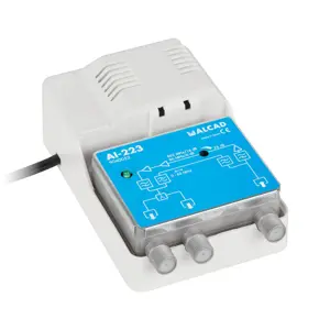 Amplifier: Alcad AL-223 VHF-UHF 1We/2out (wideband)