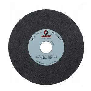 ANDRE FLAT GRINDING WHEEL 200mm x 20mm x 32mm 98C60K7VC01-35 BLACK "TYPE 1"