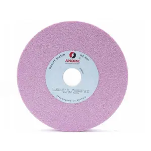 ANDRE FLAT GRINDING WHEEL 200mm x 25mm x 32mm CRA60K7VE01-35 PINK "TYPE 1"