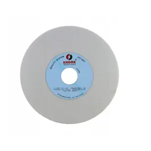 ANDRE FLAT GRINDING WHEEL 200mm x 32mm x 32mm 99A60K7VE01-35 WHITE "TYPE 1"