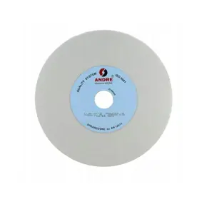 ANDRE FLAT GRINDING WHEEL 250mm x 25mm x 32mm 99AY60K7VE01-35 WHITE "TYPE 1"