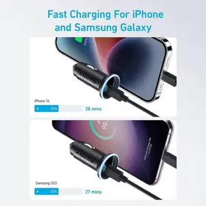Anker 323 car charger 52.5 W