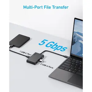 Anker 332 USB-C hub, 5 in 1