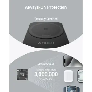 Anker MagGo 3in1 Foldable Charging Station, Black