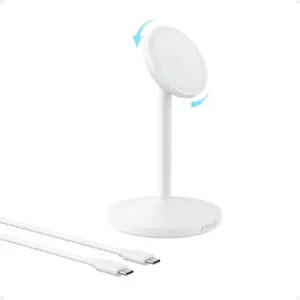 Anker Maggo wireless charging stand, white
